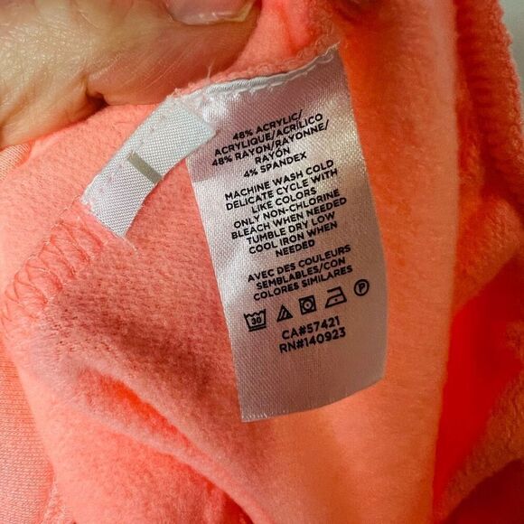 Lou & Grey for LOFT Flourescent Coral Orange Soft Lounge Shorts - Picture 7 of 7